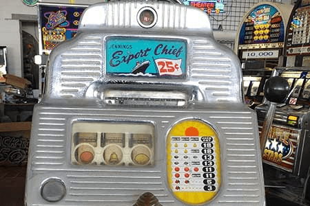 Refurbished slot machine