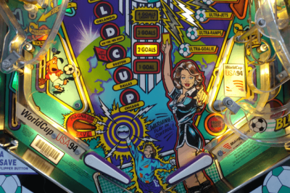 Gold Cup Pinball Machine in Richmond, VA
