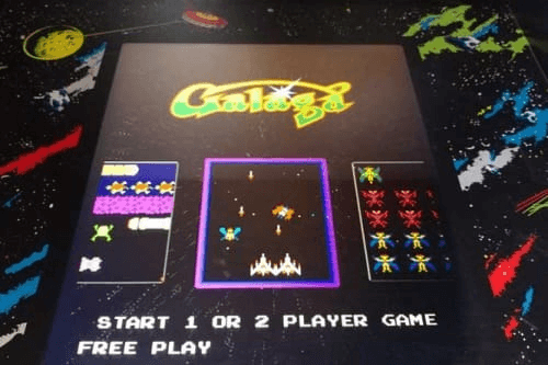 Galaga arcade game
